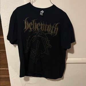 Gildan Black Heavy Cotton Behemoth T-Shirt